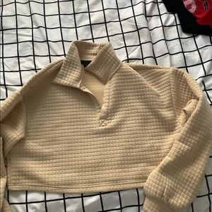 Cropped sweater